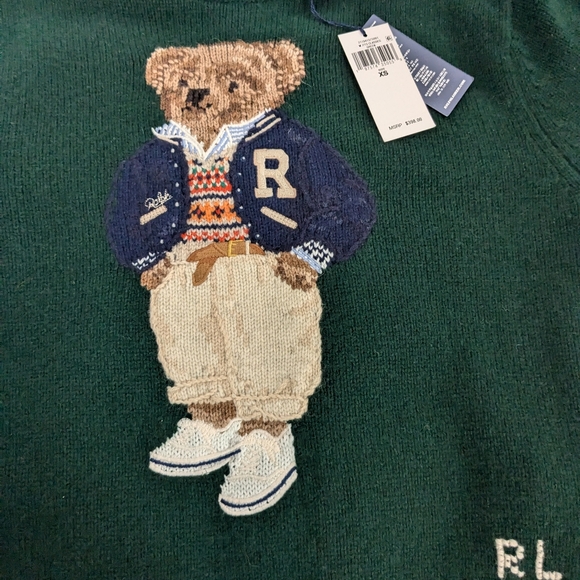 NWT Polo Ralph Lauren Wool-Cashmere Sweater - Picture 3 of 6